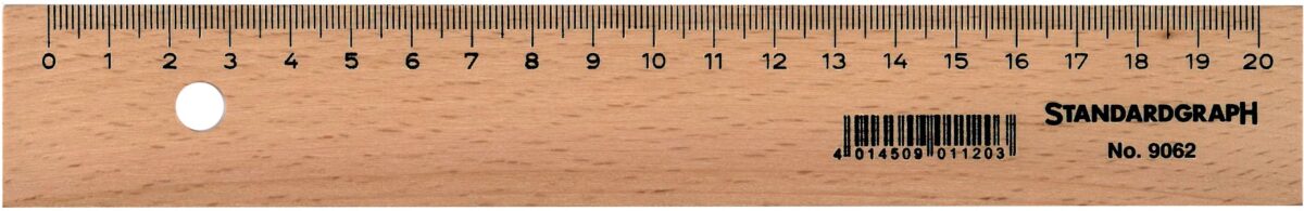 DUX Holzlineal 20cm 9062 unlackiert – Hochwertig & günstig bei ShopDeca