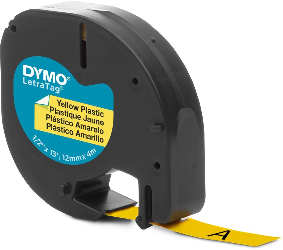 DYMO Schriftband LetraTag 12mmx4m S0721620 gelb – Hochwertig & günstig bei ShopDeca