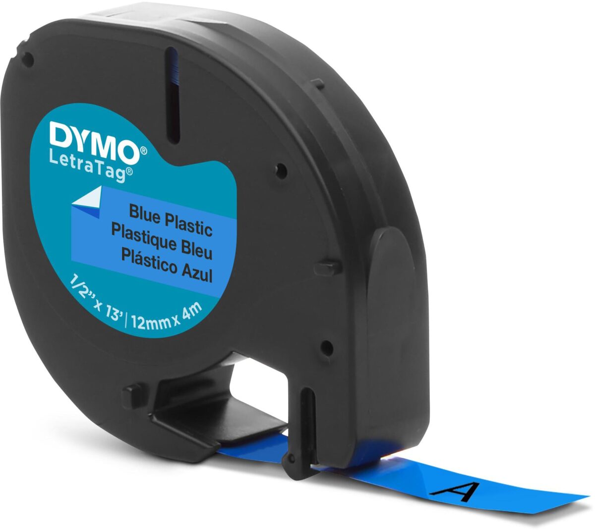 DYMO Schriftband LetraTag 12mmx4m S0721650 blau – Hochwertig & günstig bei ShopDeca