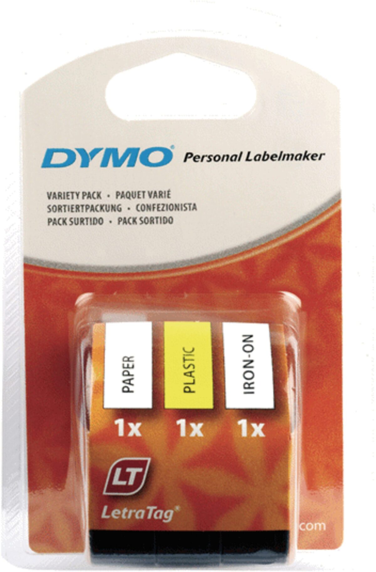 DYMO Schriftband LetraTag 3-farbig S0721800 12mmx4m – Hochwertig & günstig bei ShopDeca