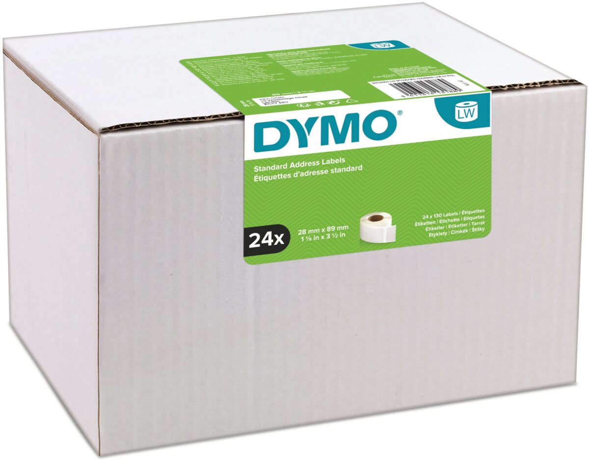 DYMO Adress-Etiketten S0722360 24 Rl./130 Stück – Hochwertig & günstig bei ShopDeca