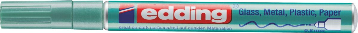 EDDING Paintmarker 780 0,8mm 002516-074 grün met. – Hochwertig & günstig bei ShopDeca