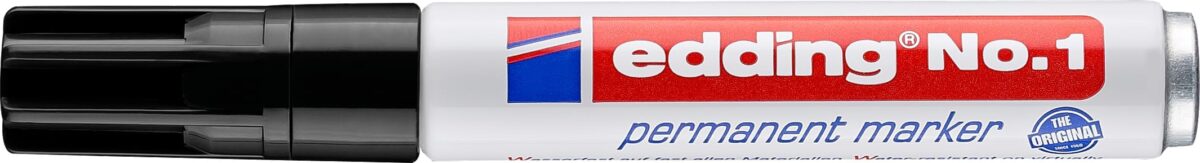 EDDING Permanent Marker No. 1 1-5mm 1-1 schwarz – Hochwertig & günstig bei ShopDeca