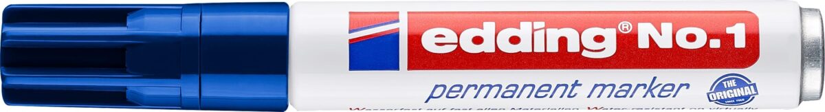 EDDING Permanent Marker No. 1 1-5mm 1-3 blau – Hochwertig & günstig bei ShopDeca