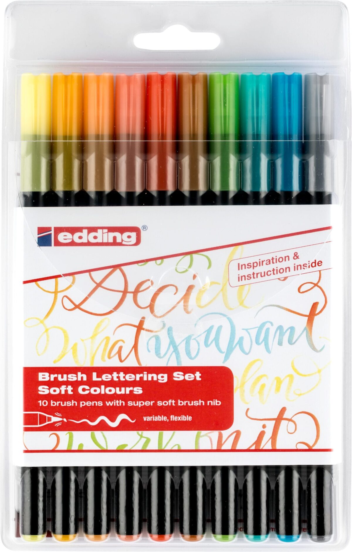 EDDING Brushpen 1340 Soft Colours 1340 E10 10 stk. – Hochwertig & günstig bei ShopDeca