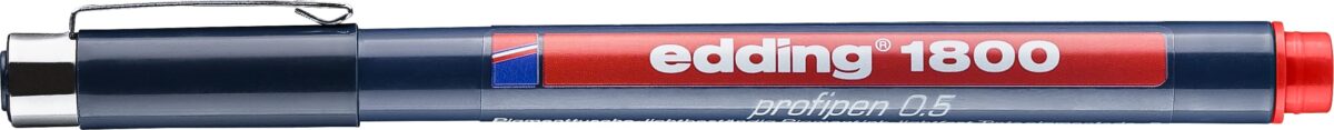 EDDING Profipen 1800 0.50mm 1800-2-05 rot – Hochwertig & günstig bei ShopDeca