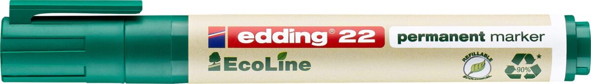 EDDING Permanent Marker 22 1.0-5.0mm 22-4 grün – Hochwertig & günstig bei ShopDeca