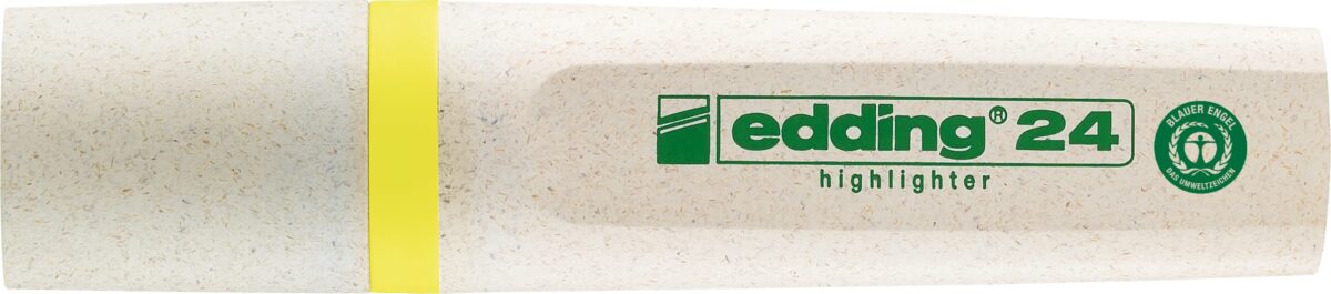 EDDING EcoLine Textmarker 24 2-5mm 24-5 gelb – Hochwertig & günstig bei ShopDeca
