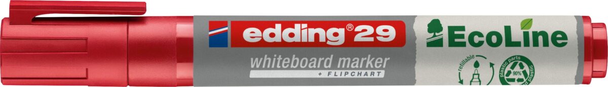 EDDING Whiteboard Marker 29 1-5mm 29-2 rot – Hochwertig & günstig bei ShopDeca