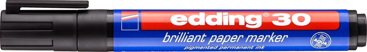EDDING Permanent Marker 30 30-1 schwarz – Hochwertig & günstig bei ShopDeca