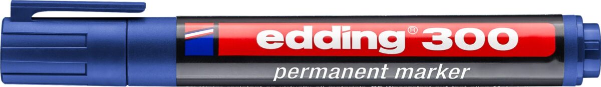 EDDING Permanent Marker 300 1,5-3mm 300-3 blau – Hochwertig & günstig bei ShopDeca
