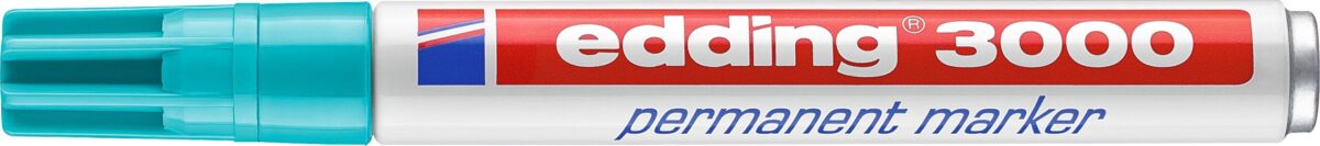 EDDING Permanent Marker 3000 1,5-3mm 3000-14 türkis – Hochwertig & günstig bei ShopDeca