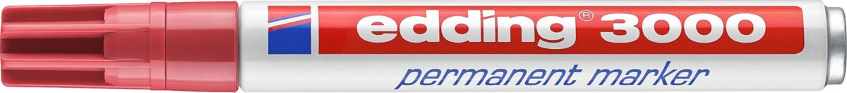 EDDING Permanent Marker 3000 1,5-3mm 3000-19 karmin – Hochwertig & günstig bei ShopDeca