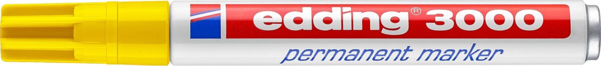 EDDING Permanent Marker 3000 1,5-3mm 3000-5 gelb – Hochwertig & günstig bei ShopDeca