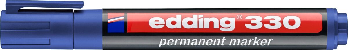 EDDING Permanent Marker 330 1-5mm 330-003 blau – Hochwertig & günstig bei ShopDeca