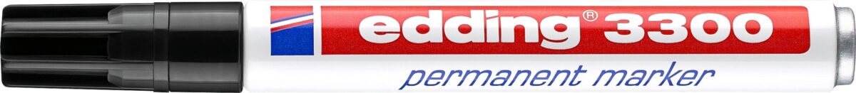 EDDING Permanent Marker 3300 1-5mm 3300-1 schwarz – Hochwertig & günstig bei ShopDeca