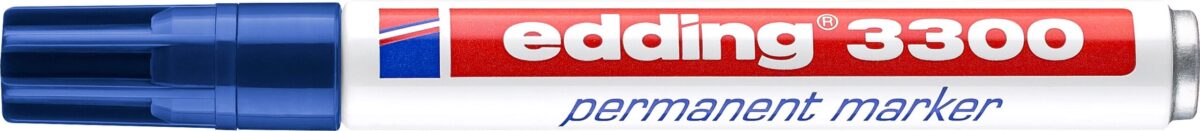 EDDING Permanent Marker 3300 1-5mm 3300-3 blau – Hochwertig & günstig bei ShopDeca
