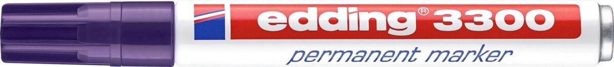 EDDING Permanent Marker 3300 1-5mm 3300-8 violett – Hochwertig & günstig bei ShopDeca
