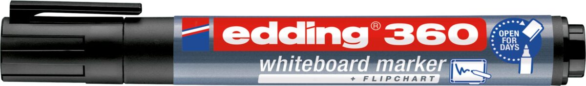 EDDING Boardmarker 360 1.5-3mm 360-1 schwarz – Hochwertig & günstig bei ShopDeca
