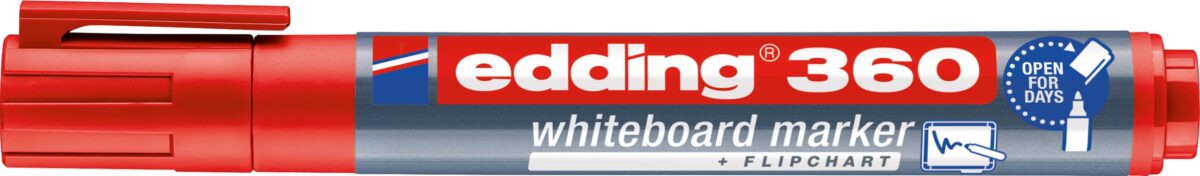 EDDING Boardmarker 360 1.5-3mm 360-2 rot – Hochwertig & günstig bei ShopDeca