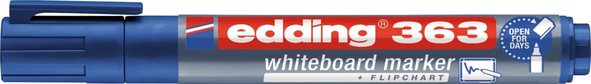 EDDING Whiteboard Marker 363 1-5mm 363-003 blau – Hochwertig & günstig bei ShopDeca
