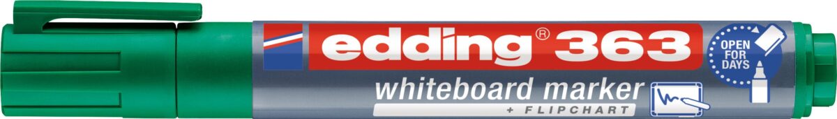 EDDING Whiteboard Marker 363 1-5mm 363-004 grün – Hochwertig & günstig bei ShopDeca