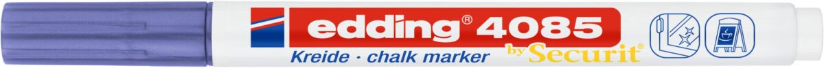 EDDING Chalk Marker 4085 1-2mm 4085-078 violett-metallic – Hochwertig & günstig bei ShopDeca