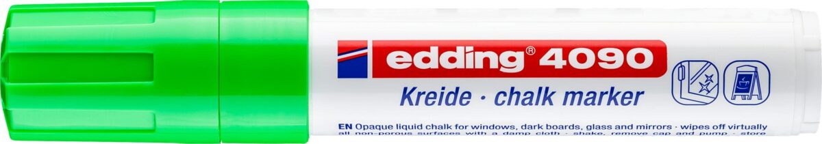EDDING Chalk Marker 4090 4-15mm 4090-11 hellgrün – Hochwertig & günstig bei ShopDeca