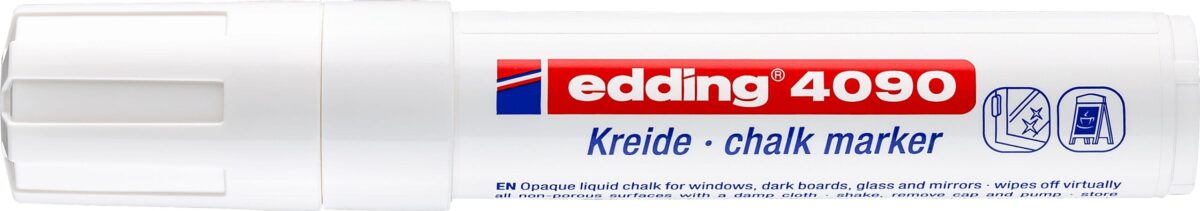 EDDING Windowmarker 4090 4-15mm 4090-49 weiss – Hochwertig & günstig bei ShopDeca