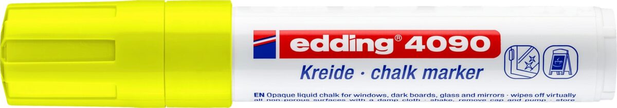 EDDING Windowmarker 4090 4-15mm 4090-65 neongelb – Hochwertig & günstig bei ShopDeca