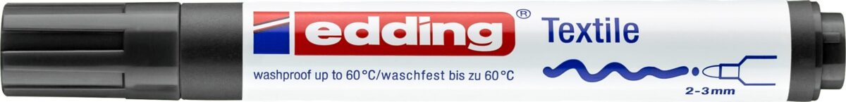 EDDING Textilmarker 4500 2-3mm 4500-1 schwarz – Hochwertig & günstig bei ShopDeca