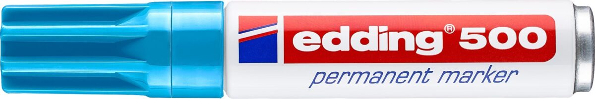 EDDING Permanent Marker 500 2-7mm 500-10 hellblau – Hochwertig & günstig bei ShopDeca
