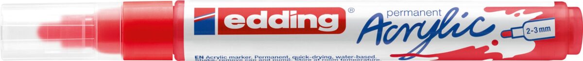 EDDING Acrylmarker 5100 2-3mm 5100-902 verkehrsrot sdm – Hochwertig & günstig bei ShopDeca
