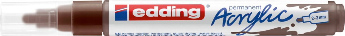 EDDING Acrylmarker 5100 2-3mm 5100-907 schokobraun sdm – Hochwertig & günstig bei ShopDeca
