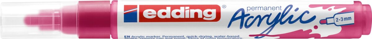 EDDING Acrylmarker 5100 2-3mm 5100-909 telemagenta sdm – Hochwertig & günstig bei ShopDeca