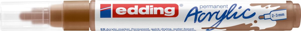 EDDING Acrylmarker 5100 2-3mm 5100-919 haselnuss sdm – Hochwertig & günstig bei ShopDeca