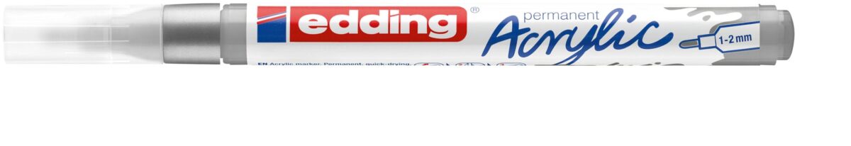 EDDING Acrylmarker 5300 1-2mm 5300-923 silber sdm – Hochwertig & günstig bei ShopDeca