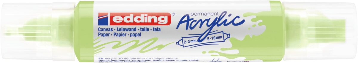 EDDING Acrylmarker 5400 double liner 5400-917 pastellgrün sdm – Hochwertig & günstig bei ShopDeca
