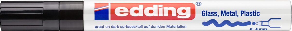 EDDING Paintmarker 750 2-4mm 750-1 CREA schwarz – Hochwertig & günstig bei ShopDeca
