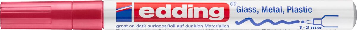 EDDING Paintmarker 751 CREA 1-2mm 751-2 CREA rot – Hochwertig & günstig bei ShopDeca