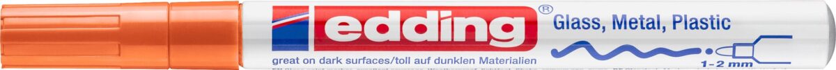 EDDING Paintmarker 751 CREA 1-2mm 751-6 CREA orange – Hochwertig & günstig bei ShopDeca