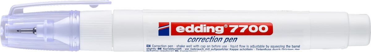EDDING Correction Pen 1-2mm 7700 weiss – Hochwertig & günstig bei ShopDeca