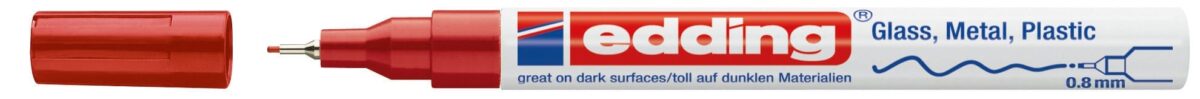 EDDING Paintmarker 780 0,8mm 780-2 CREA rot – Hochwertig & günstig bei ShopDeca