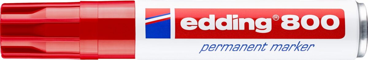 EDDING Permanent Marker 800 4-12mm 800-2 rot – Hochwertig & günstig bei ShopDeca