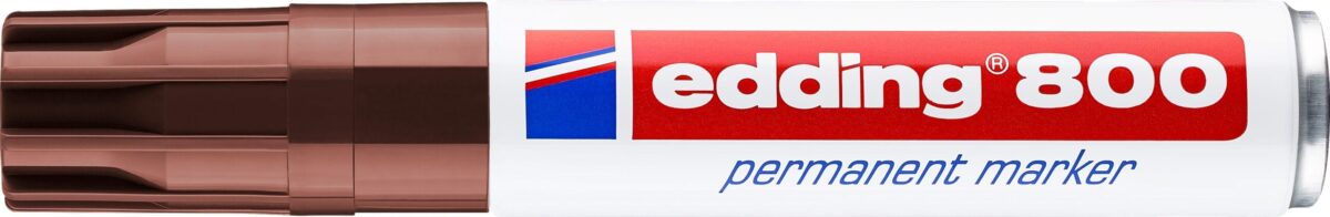EDDING Permanent Marker 800 4-12mm 800-7 braun – Hochwertig & günstig bei ShopDeca