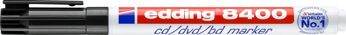 EDDING CD-Marker 8400 0,5-1mm 8400-1 schwarz – Hochwertig & günstig bei ShopDeca