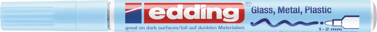 EDDING Paintmarker 751 CREA 1-2mm E-751-139 CR pastell blau – Hochwertig & günstig bei ShopDeca