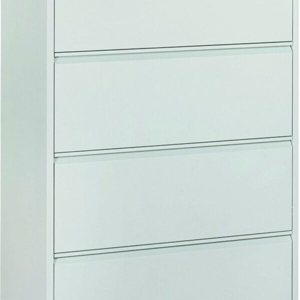 EDGY HR-Schrank 3424 4 Schubl. Breit, grau