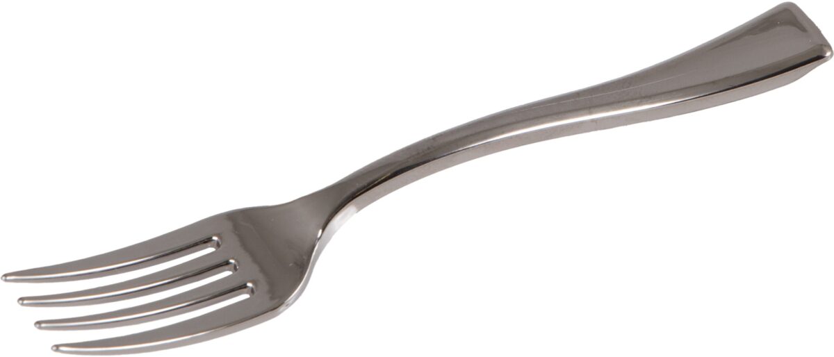ELCO Mini-Plastik-Gabel 10cm 0106260 -005 silber, 50Stk. – Hochwertig & günstig bei ShopDeca