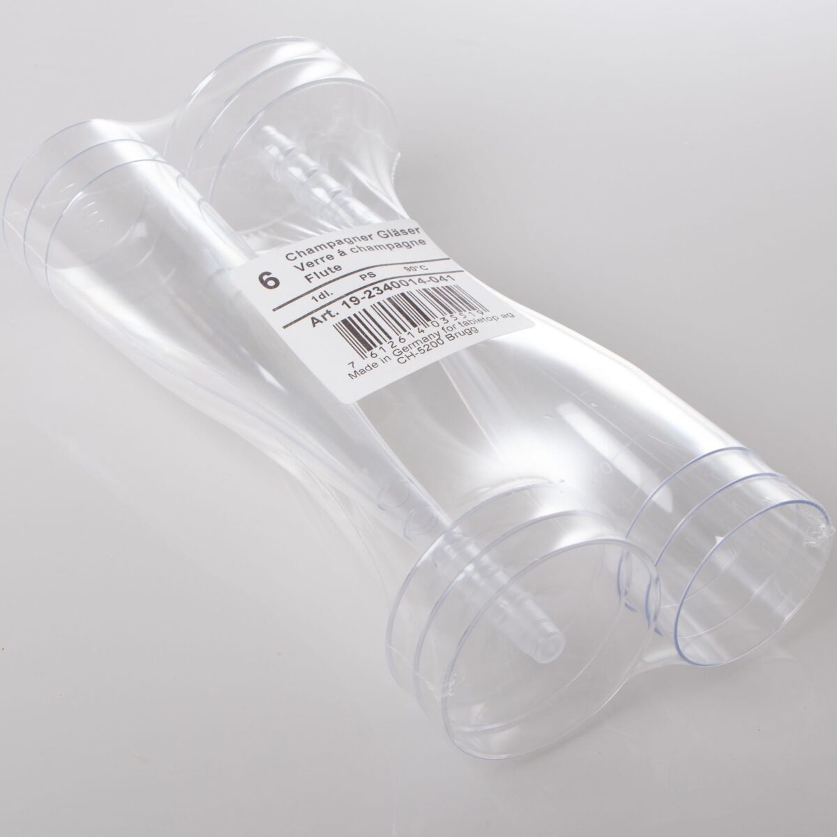 ELCO Champagner-Glas 1dl 23400140-041 glasklar, 6Stk. – Hochwertig & günstig bei ShopDeca
